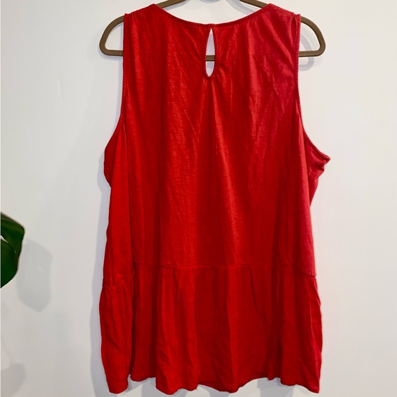 Red Kelly Reneé tank top - Picture 4 of 4